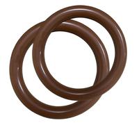 Joint Torique en Caoutchouc Fluoré, 1.9mm Fil Diamètre, 42.2mm ID, 46mm OD, Bague d'étanchéité ronde, Brun, 10 Pièces