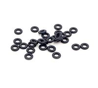 Joint Torique En Caoutchouc Nitrile 50pcs Noir NBR CS 2.65mm,15.3x10x2.65mm