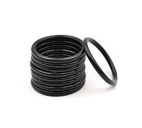 Joint torique en caoutchouc nitrile butadiène NBR,CS 2mm,OD 16mm 100Pcs