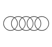 Joint torique en caoutchouc nitrile, diamètre intérieur 46 mm, diamètre extérieur 50 mm, largeur 2 mm, joint d'étanchéité rond (paquet de 5)