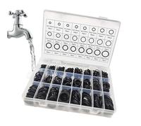 Joint torique en caoutchouc nitrile, ensemble assortiment de caoutchouc nitrile - Ensemble de kits de joint torique de 24 tailles,Joints et joints toriques Assortiment de joints toriques avec