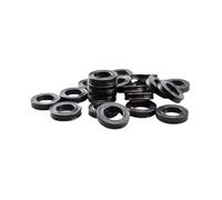 Joint torique en caoutchouc nitrile noir WD CS 5.33, joint en X à quatre lèvres, for vérins hydrauliques et tiges de piston(116.84x5.33(1pcs))