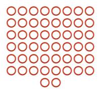 Joint Torique en Caoutchouc pour Culasse 241 242, Anneau d'Étanchéité Résistant à la Chaleur, Rouge, 1500W - Haute Résistance Thermique, Bonne Étanchéité, Idéal pour Applications (1500W)