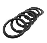 Joint torique en EPDM 135 mm x 127 mm x 4 mm, 135 mm OD, 127 mm ID, 4 mm Largeur, Joints toriques noirs, Paquet de 5