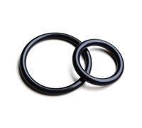 Joint torique en NBR, joints isolants de plomberie, faciles à serrer et à installer, pour des réparations rapides, 18 x 28 x 5 mm,50 pièces