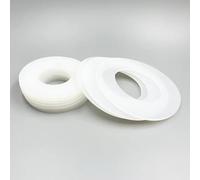 Joint torique en Silicone blanc, 10 pièces, joint plat souple résistant aux hautes températures(31 x 39 x 2mm)