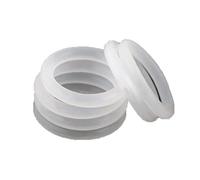 Joint torique en Silicone blanc, épaisseur 5mm, diamètre extérieur 30-50mm, joint d'étanchéité en caoutchouc, 30 pièces, 50x40x5mm