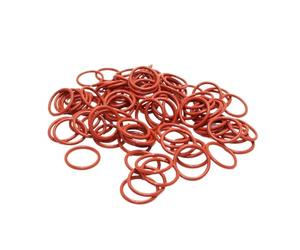 Joint torique en Silicone CS 1/1.5/2.0/2.4/3.1mm, joint torique de plomberie, résistant à l'huile, température, bague d'étanchéité for automobile(20pcs,OD 14mm CS 2.4mm)