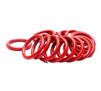 Joint torique en Silicone rouge CS 5.3mm OD 30mm ~ 540.6mm, rondelle de joint torique en Silicone, bague d'étanchéité de qualité alimentaire, étanche et isolée(OD 326.6mm (1Pcs))