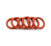 Joint torique en Silicone rouge, épaisseur de 3.5mm, diamètre extérieur 17mm, joint d'étanchéité en caoutchouc, 30 pièces, 17x10x3.5mm