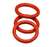 Joint torique en silicone rouge OD4-50mm Thick1-1.2mm Rondelle(600Pcs 5.5x1mm)