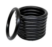 Joint torique EPDM 112mm ID, 120mm OD, 4mm Largeur, Joints toriques noirs, Joint d'étanchéité métrique Paquet de 5