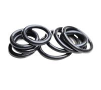 Joint torique EPDM 58mm x 53mm x 2.5mm, 58mm OD, 53mm ID, 2.5mm Largeur, joint d'étanchéité métrique pour la plomberie des machines automobiles, Paquet de 10