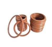 Joint torique FKM marron en caoutchouc fluoré 56 mm OD, 48 mm ID, 4 mm Fil Diamètre, Paquet de 10