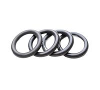 Joint torique FKM noir CS 2,5 mm, résistance aux hautes températures et à la corrosion, caoutchouc fluoré, diamètre extérieur 6-300 mm, diamètre du fil(75x2.5(5pcs))