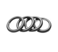 Joint torique FKM | Noir/marron, OD 16,5-24 mm, CS 2,4 mm, 10/20 pièces : étanchéité à haute température et dans l'huile(Black,22x17.2x2.4 10Pcs)