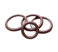 Joint torique FKM vert marron 3.5mm 4mm, joint torique en caoutchouc fluoré, rondelle d'étanchéité mécanique, bague d'étanchéité, OD 10mm-70mm,5 pièces-40 pièces(Brown,OD 32mm(10PCS),4mm)