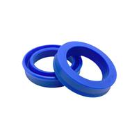 Joint torique hydraulique en polyuréthane, joint d'étanchéité radial, Diamètre intérieur 43mm Diamètre extérieur 53mm Épaisseur 6mm, Lot de 10, Blau, 43x53x6mm