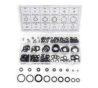 Joint torique Kit 225 pièces O Anneau 18 Tailles Joints de rondelles en caoutchouc Assortiment d'œillets de joint électrique pour plomberie et réparation générale automobile