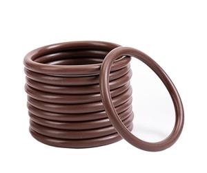 Joint torique marron FKM 17mm x 12mm x 2.5mm, 17mm OD, 12mm ID, 2.5mm Largeur Joints toriques, Paquet de 10