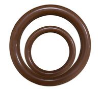 Joint torique marron FKM 19mm x 16mm x 1.5mm, 19mm OD, 16mm ID, 1.5mm Largeur Joints toriques, Paquet de 10