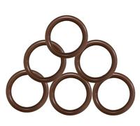 Joint torique marron FKM 370mm x 360mm x 5mm, 370mm OD, 360mm ID, 5mm Largeur Joints toriques, Paquet de 1