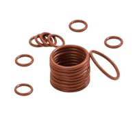 Joint torique marron, haute température et résistance, joints toriques en caoutchouc fluoré, diamètre extérieur 12-1000mm(57x4(5pcs))