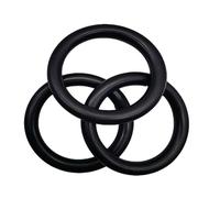 Joint torique NBR dureté 90, 5.3 x 50 x 60.6 mm, en caoutchouc nitrile, joint rond, noir, 5 pièces