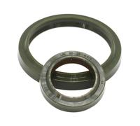 Joint torique rainuré en polyuréthane vert for tige de piston et arbre vérin hydraulique, 11,2/12/14/20/30/50/100-105 mm(2Pcs 70x80x6x8)