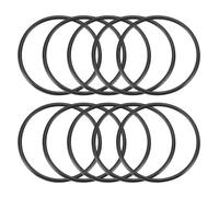 sourcing map Joint Torique 58mm OD 52mm ID 3mm Largeur Métrique Nitrile Caoutchouc Joint Étanchéité Paquet de 10