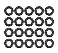 sourcing map Joint Torique 6mm OD 3mm ID 1.5mm Largeur Métrique Nitrile Caoutchouc Joint Étanchéité Paquet de 20