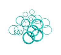 Joint torique vert FKM, épaisseur, joints d'étanchéité, rondelle de carburant, joints toriques en caoutchouc fluoré, diamètre extérieur x largeur 2,4 mm(38x2.4(10pcs))