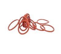 Joint torique VMQ, épaisseur 1,8 mm, joint d'étanchéité rouge en caoutchouc(ID2.8xCS1.8 10pcs)