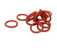 Joint torique VMQ, épaisseur 2,4 mm, joint en caoutchouc rouge CS.(OD31xCS2.4 5pcs)