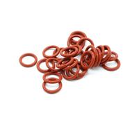 Joint torique VMQ, épaisseur CS 3,5 mm, diamètre extérieur 12 à 46 mm, rondelle étanche isolée en caoutchouc de silicone, 10 pièces(OD 18mm ID 11mm)