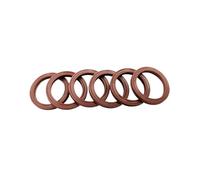 Joint torique WD CS 1,78 mm, FKM, joint à quatre lèvres, caoutchouc fluoré, for vérins hydrauliques, pistons et tiges de piston(17.16x1.78(5pcs))