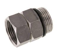 Joint Tournant G1'' Femelle x Mâle Eau Chaude Acier Inoxydable FKM 30bar (421.5psi)