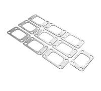 Joint Turbo, 10 Pièces Jeu de Joints Turbo à T3 en Aluminium Graphite adapté pour T34 T35 T38 GT35 Turbo