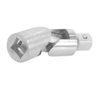 Joint universel 1/2" en acier inoxydable - haute résistance, compatible avec diverses applications dans la plomberie et l'automobile.