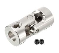 Joint universel 1 pièce 2-10 mm en U d'arbre de direction pour bateau, voiture, accessoires de bricolage, argent
