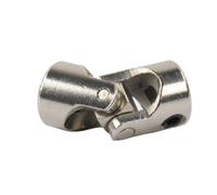 Joint universel en métal, accouplement, joint universel croisé, joint de direction, joint universel, accessoires for modèles de voitures et de bateaux(9x23x3.17x4)