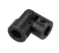 Joint Universel en métal, connecteur de Moteur à Accouplement d'axe, Joint de Direction de Bricolage avec rainure de clavette 10 * 20 * 45 mm pour la Connexion de modèles