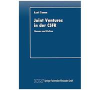 Joint Ventures In Der Csfr