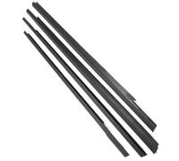 joint vitrage latéral voiture Compatible Avec Peugeot Pour 301 2013 2014 2015 2016 2017 Joints Fenêtre Caoutchouc Vitre Extérieure Bande Protection Contre Les Intempéries D'étanchéité Porte(Black)