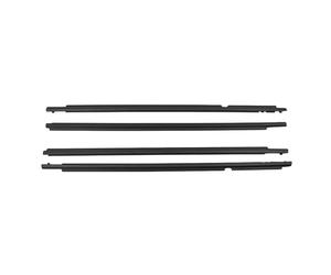 joint vitrage latéral voiture Compatible Avec Toyota Pour Corolla 2009 2010 2011 2012 Noir Accessoires Joint D'étanchéité Vitres Voiture(Black)