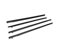 Joint Vitre Voiture Pour Fit Pour Jazz Pour Gen2 2009-2014 | Bande d'étanchéité en caoutchouc fenêtre extérieure voiture 4 pièces bande pression étanche noire Joint Fenêtre Voiture