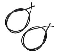 Joint Voiture Paire Bandes Compatible Avec Toyota Pour Yaris Hatchback 2012 2013 2014 Moulure De Toit Voiture Finition Latérale Bande D'étanchéité Garniture 75552-52180 75551-52200