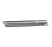 Joint Voiture Pour Portes De Voiture 75710-02210 75720-0221 Chrome Voiture Pour AIXO Pour Fielder 2006-2012 Bande D'étanchéité En Caoutchouc Avant Arrière Bandes D'étanchéité Extérieures