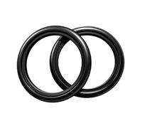 Joint WC Compatible Avec De Type Geberit - Joint WC 45 mm En Caoutchouc, Joint Torique Chasse D’eau Pour Réservoir WC Et Tuyau D’arrivée (Lot De 2, Noir)