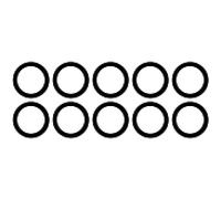 Wolf 38,5x29x2 EPDM/KTW G1 2000 /4" 2484913 jeu de 10 pièces, pour LS-2